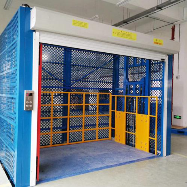 漠河导轨式升降货梯